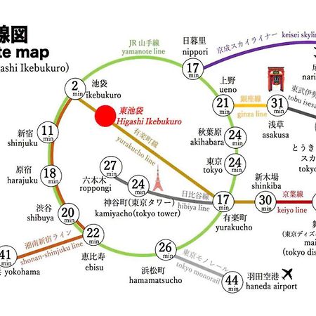 池袋駅まで徒歩15分 畳の家 Appartement Tokio Buitenkant foto